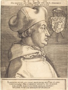 ブランデンブルクのアルブレヒト枢機卿 作： Albrecht Dürer